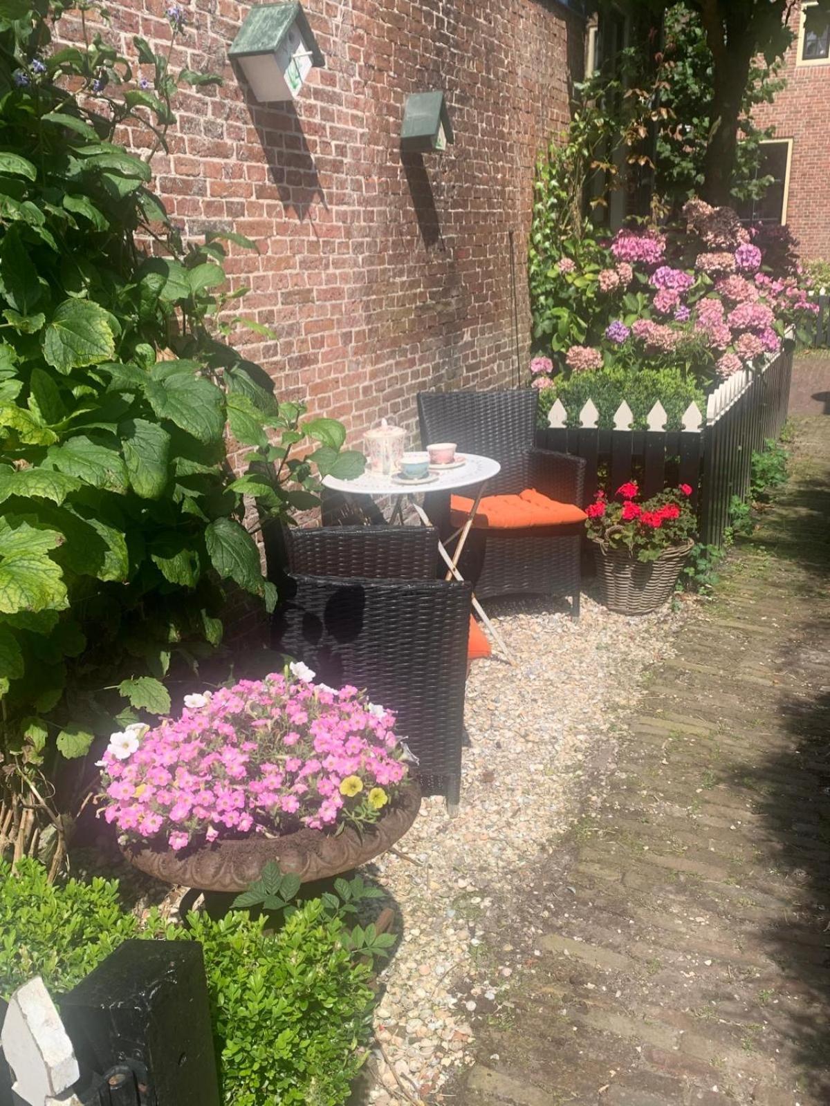 "Het Steechje" In Ie Bij Schiermonnikoog En Ameland Lägenhet Ee Exteriör bild